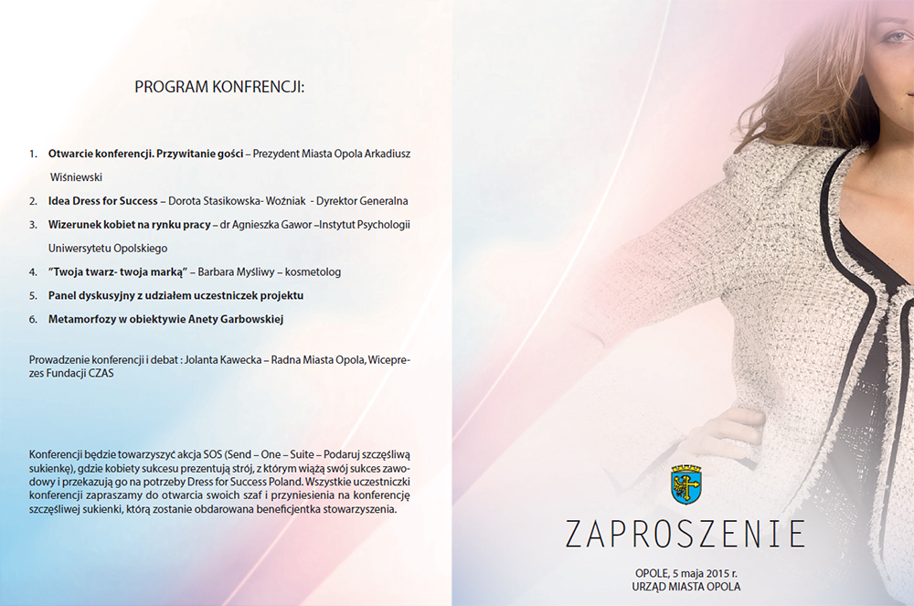 dress for success zaproszenie